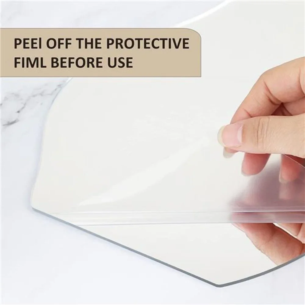 Irregular Aesthetic Vanity Mirror Frameless Decorative Desk Tabletop Mirrors